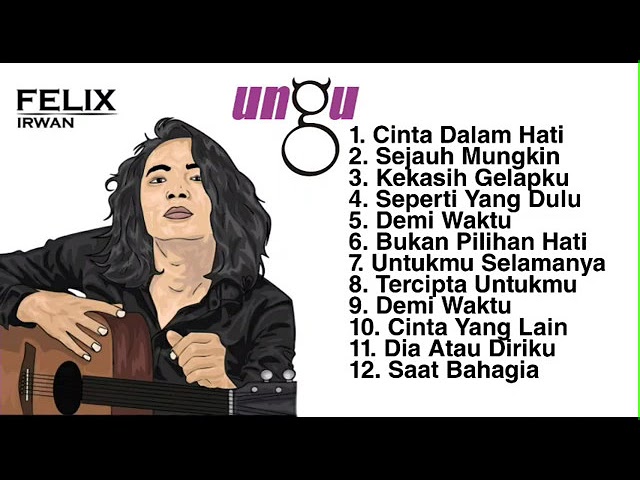 lagu ungu full album cover Felix Irawan class=