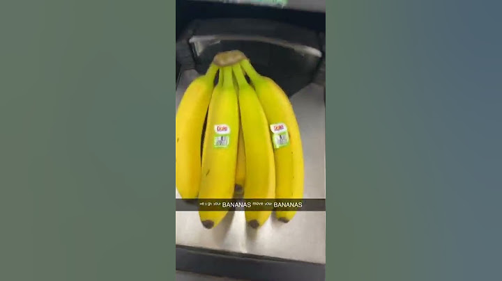 Self Checkout Machine Weigh Your Bananas Computer Voice