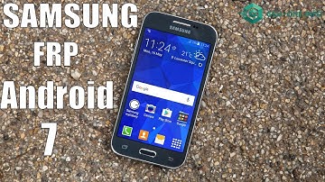 How To FRP Bypass Google Account SAMSUNG Android 7