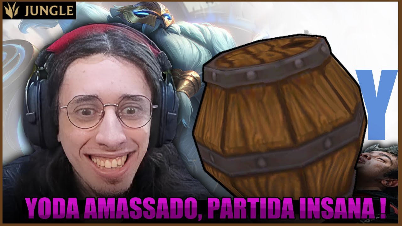 O PODER DO TOP 1 GRAGAS, AMASSEI O YODAO NO 4V5! KDA PERFEITO