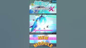 New module Hatsune Miku Project DIVA X #hatsunemiku #projectdiva #projectdivax