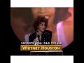 Whitney Houston Wins Award At The 1989 American Music Awards