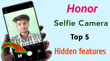 Honor Selfie Camera Top 5 Hidden Features | Honor 9n Camera Settings