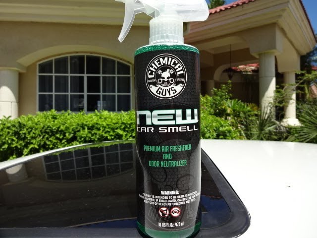 Chemical Guys - New Car Smell Spray Squirt And Review 