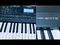 How to add two tones  d volume m volume in the new yamaha psr e473 piano 