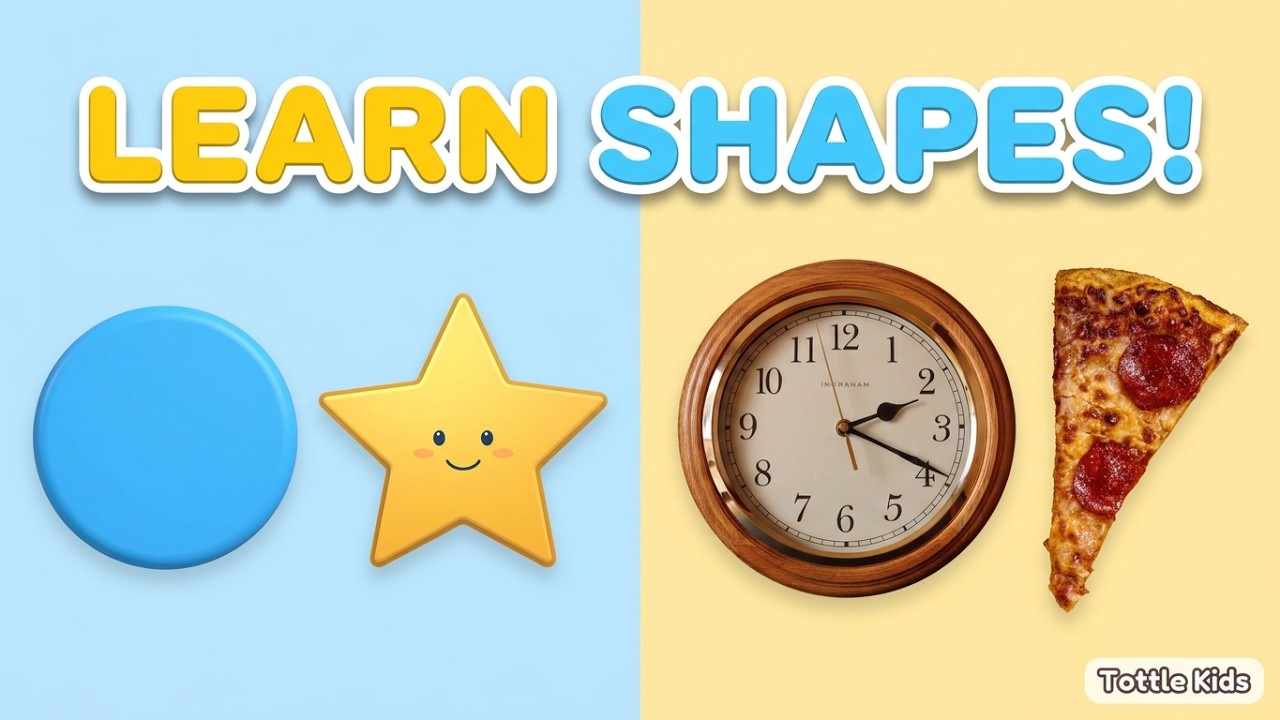 Learn Shapes for Kids — Shapes All Around Us | TottleKids - YouTube