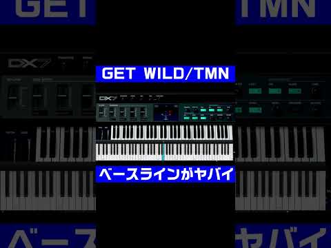 GET WILDのベースラインがヤバイ Getwild Tmnetwork 小室哲哉