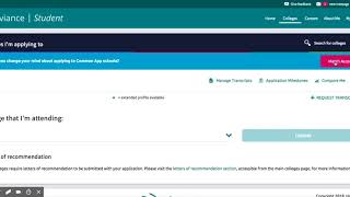 Submitting a Transcript Request