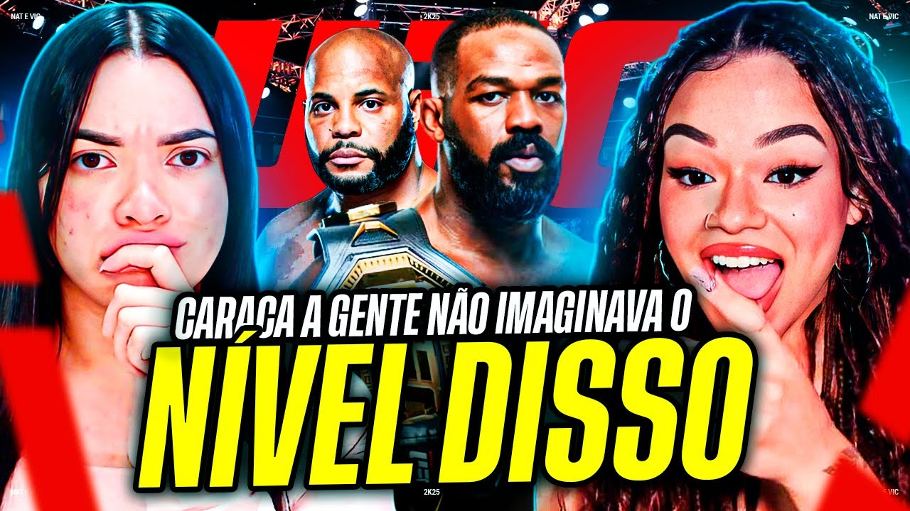 UFC: A História de Jon Jones x Daniel Cormier | Parte 1 + PATROCÍNIO | NAT E VIC MV [REACT]