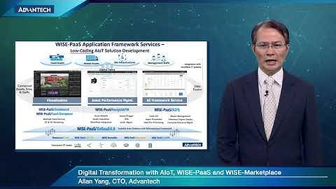 Digital Transformation with AIoT, WISE-PaaS and WISE-Marketplace, Advantech ( EN )