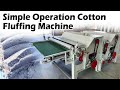 Simple Operation Cotton Fluffing Opener and Cleaner Machine - Efficient Fiber Processing#cotton
