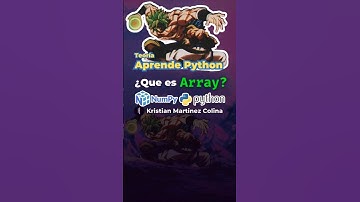 ¿Que es un array en Numpy?