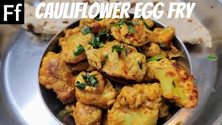 Healthy Recipe 1/ KETO Diet - Cauliflower Egg Fry / Under 400 Calorie meal / keto gobi fry