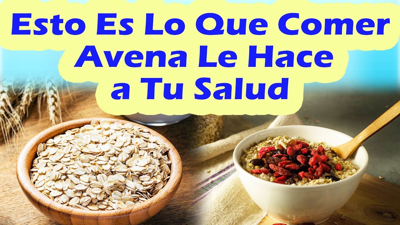 Como tomar avena para bajar el colesterol