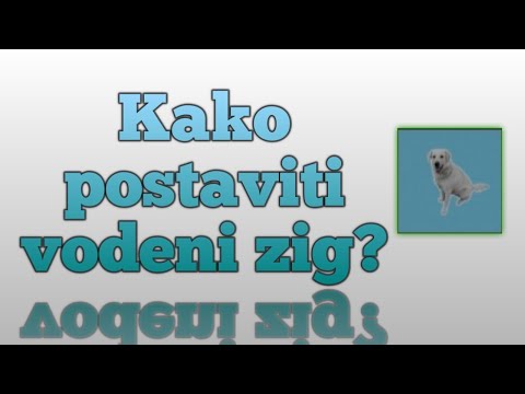 Video: Kako Staviti Vodeni žig