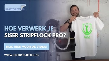 Verwerking Siser Stripflock Pro (Engelstalig)