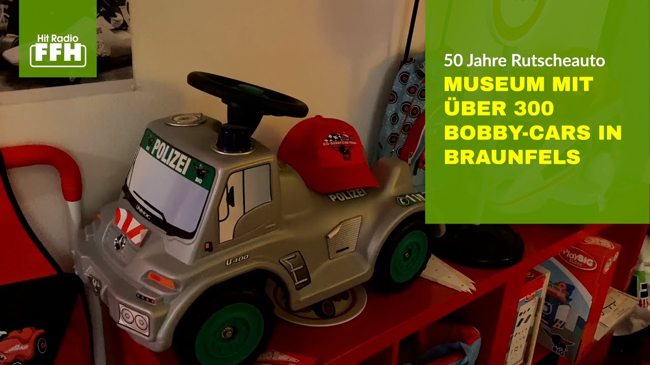50 Jahre Bobby-Car: Museum in Braunfels mit über 300 kultigen Rutscheautos  
