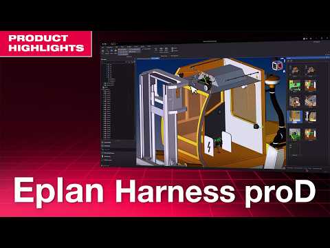 Eplan Harness proD: Seamless 3D Harness Design from Schematic to Manufacturing