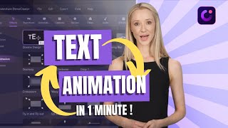 How to Animate Text in Video in 1 Minute