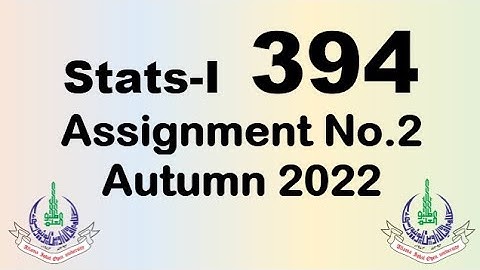 AIOU Code 394 Solved Assignment No.2 Autumn 2022