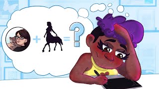 The Most RANDOM Character Design: Centaur Edition! A collab with PIXIE STYX!