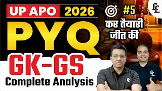 UP APO PYQ SERIES Indian National Movement | Linking Laws