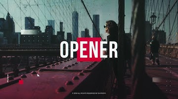 Free Urban Opener - After Effects Template