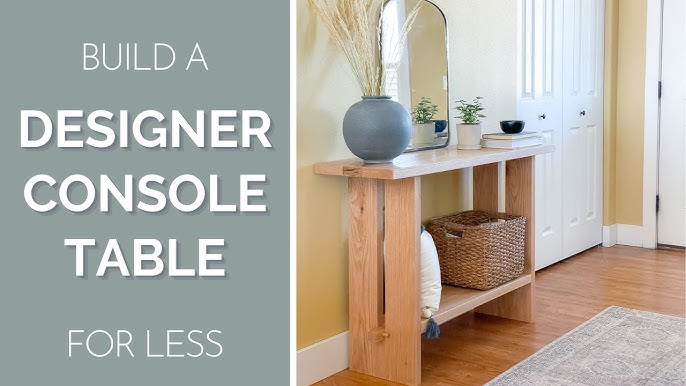 DIY Console Table — Hartley Home