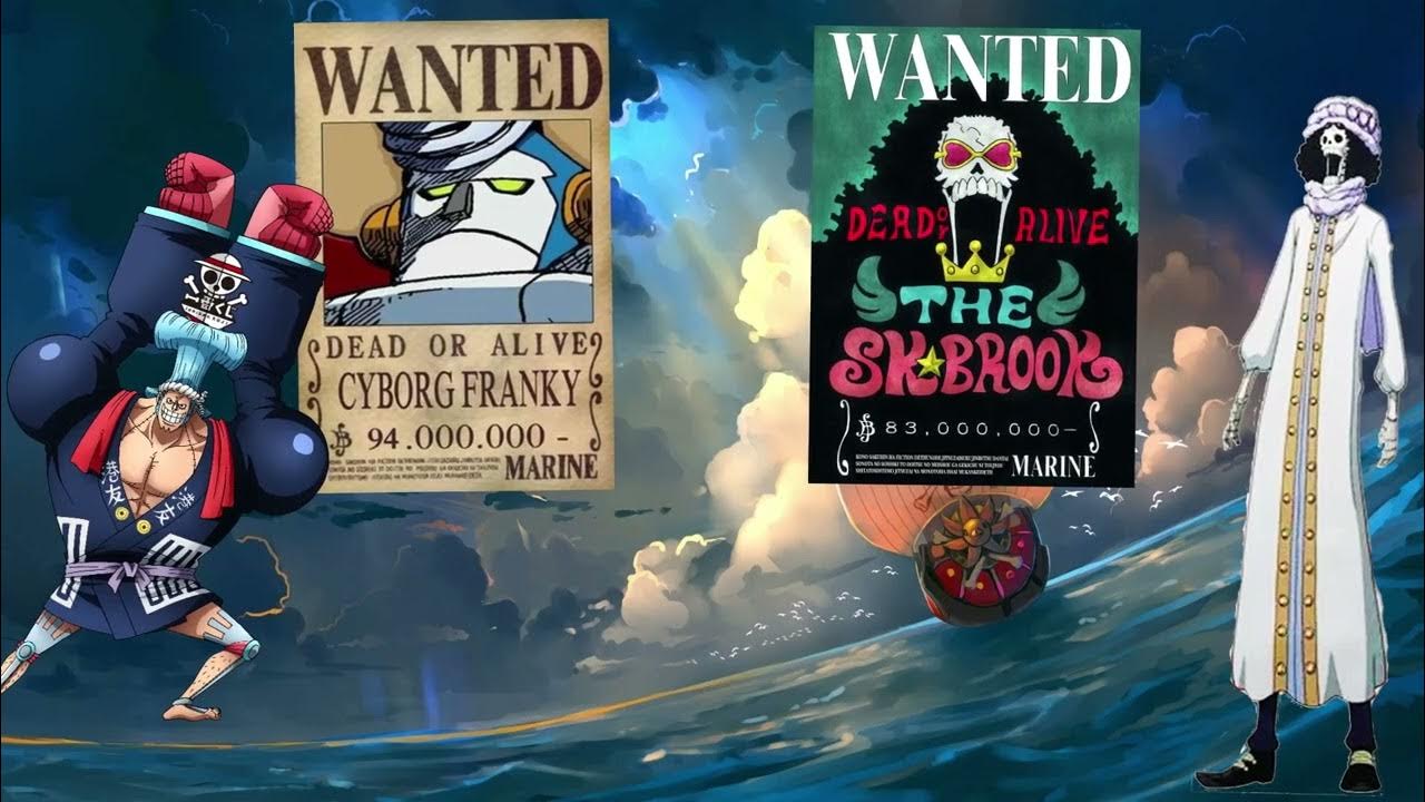 ONE PIECE • Straw Hats crew duo bounty YouTube