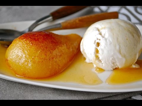 Easy Dessert Recipe - Baked Pear Dessert