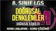 Doğrusal Denklemler ve Sistemleri ile ilgili video