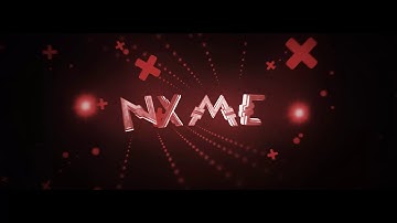 [PZP] Free 3D Red Intro Template | Thx for 600 subs [shockwaves bug]