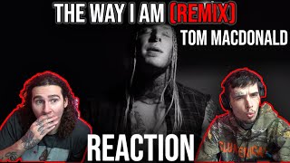 TOM GOES IN! | THE WAY I AM (REMIX) - TOM MACDONALD | REACTION + BREAKDOWN