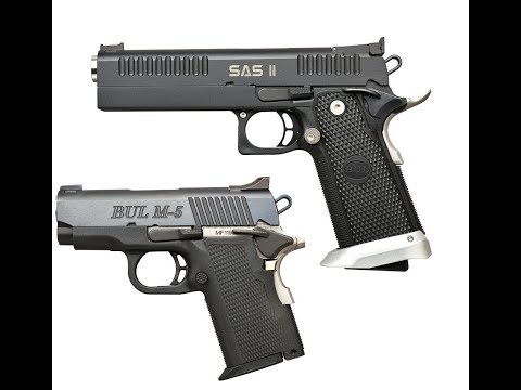 BUL SAS II és M5 Ultra X pisztolyok