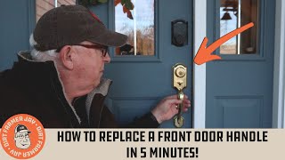 How to Replace a Front Door Handle in 5 Minutes!