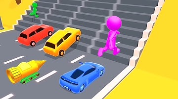 Shape Shifting Game All Levels Walkthrough Mobile iOS, Android Gameplay Stick Run Levels 1178-1178