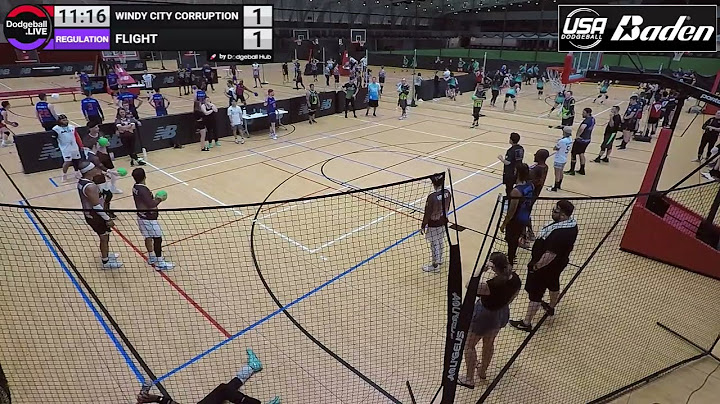 Flight vs Windy City Corruption / Final Open / 2025 USA Dodgeball Premier Tour Boston