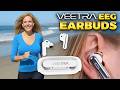 Veetra EEG Earbuds |  Focus and Stress Relief Through Brainwave Sensing Smart Earbuds 2026