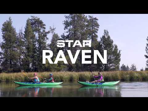  Nrs Star Raven II - Kayak inflable, color azul : Deportes y  Actividades al Aire Libre