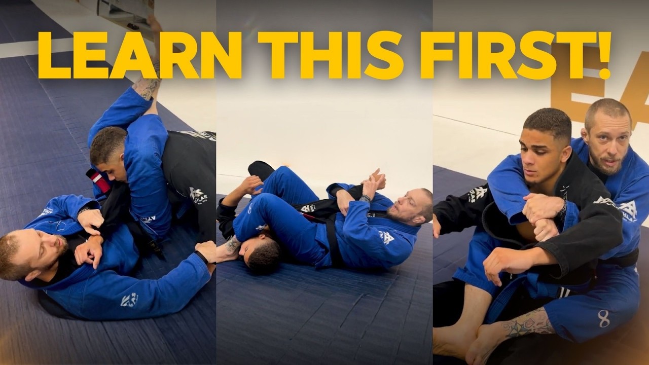 The FIRST 3 Positions EVERY BEGINNER Should Master | BJJ basics for ...