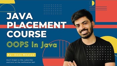 34. Final Keyword in Java || Lecture 34