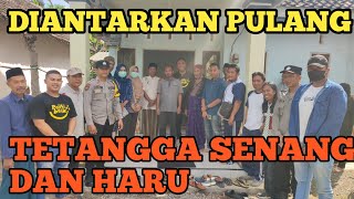 SATU KAMPUNG DILUMAJANG KELUAR UNTUK MENJEMPUT MAS ZAINUL PULANG  SETELAH DIRAWAT PAK PURNOMO