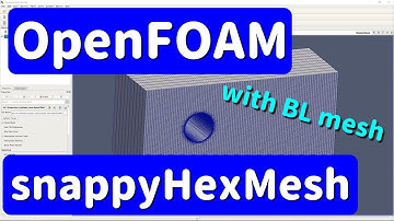 【OpenFOAM tutorial#3】How to create a mesh with snappyHexMesh【fluid mechanics】
