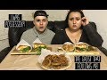 Storytime Mukbang - Chicken Sandwiches, Cheese Burgers, & Crunchy Onion Rings (Vegan)