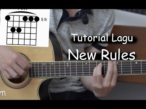 Belajar Gitar (New Rules - Dua Lipa)