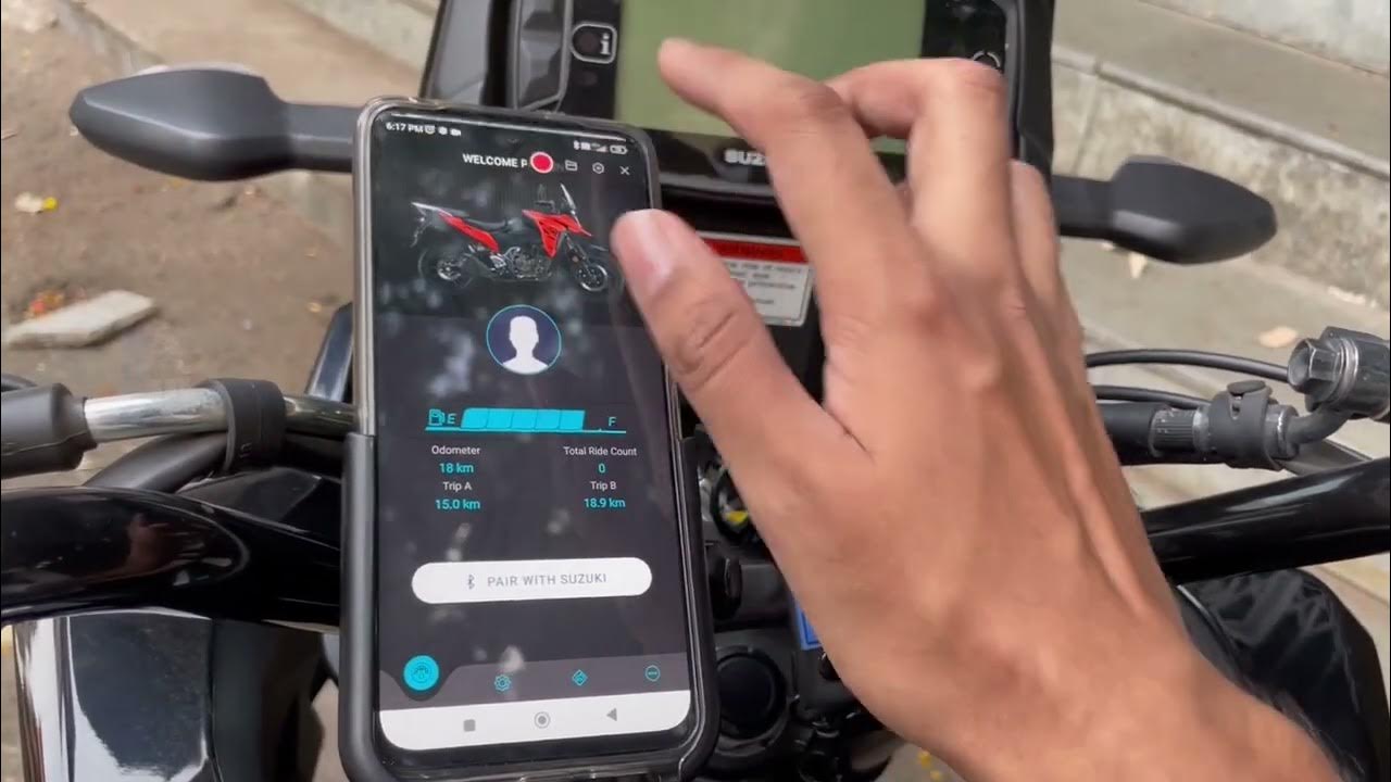 How To Connect Suzuki Ride Connect App On Android phone For Suzuki