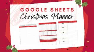 Download Lagu CHRISTMAS PLANNER SETUP in Google Sheets MP3