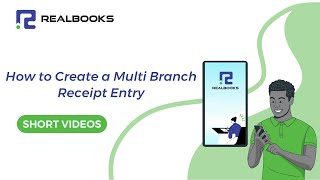 How to Create a Multi-Branch Receipt Entry - RealBooks | Online Accounting Software screenshot 2