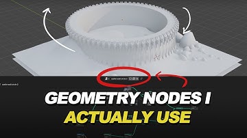 Blender Geometry Nodes: Make custom tools for Concept Art
