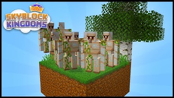 Its time for Skyblock Kingdoms to Enter the Iron Age Ep 3